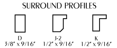 Surround Profiles D, J, K