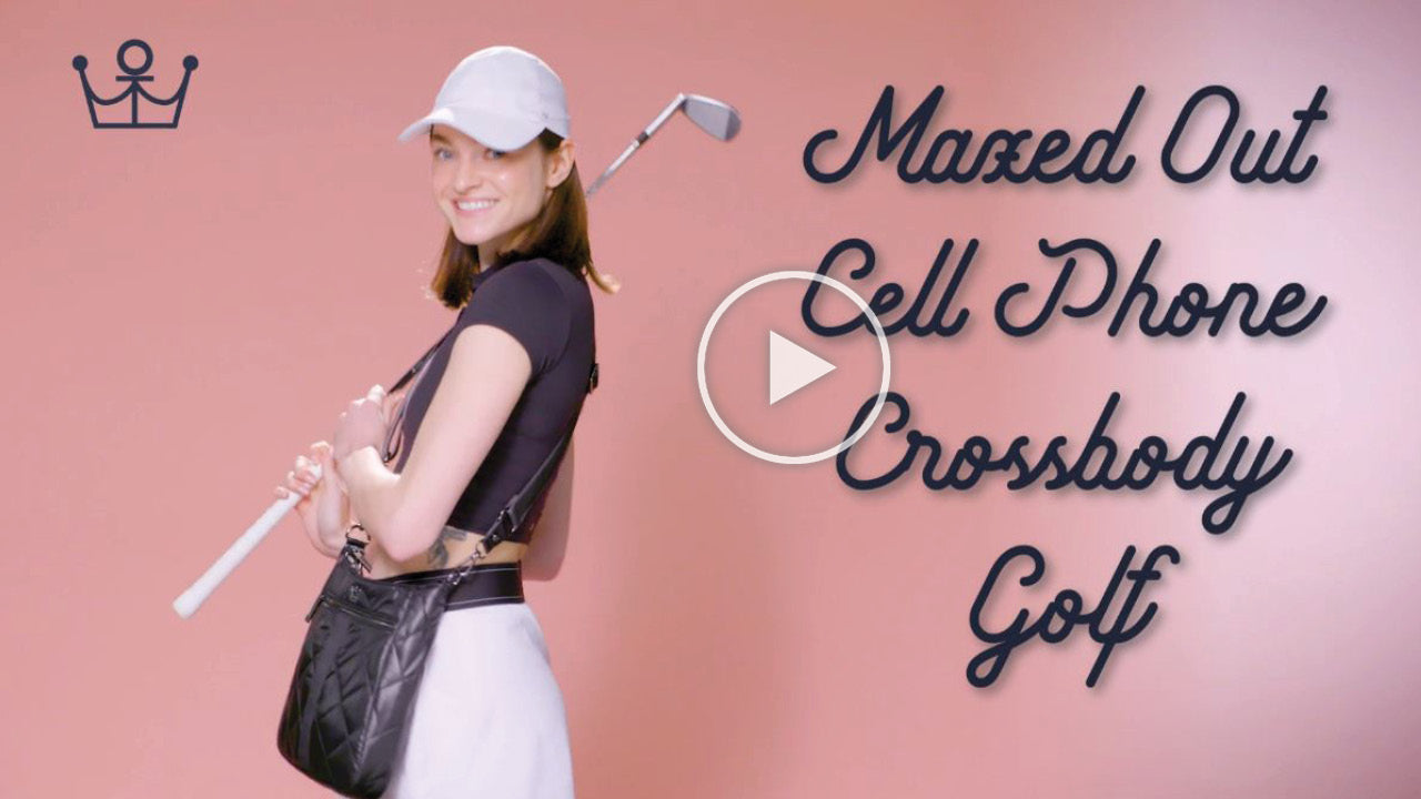 Video of Maxed Out Crossbody Large - Golf