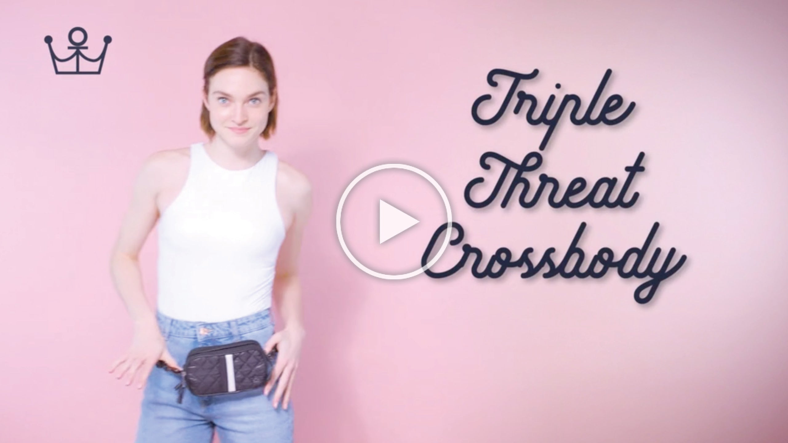 Video of 24+7 Triple Threat Crossbody - Golf