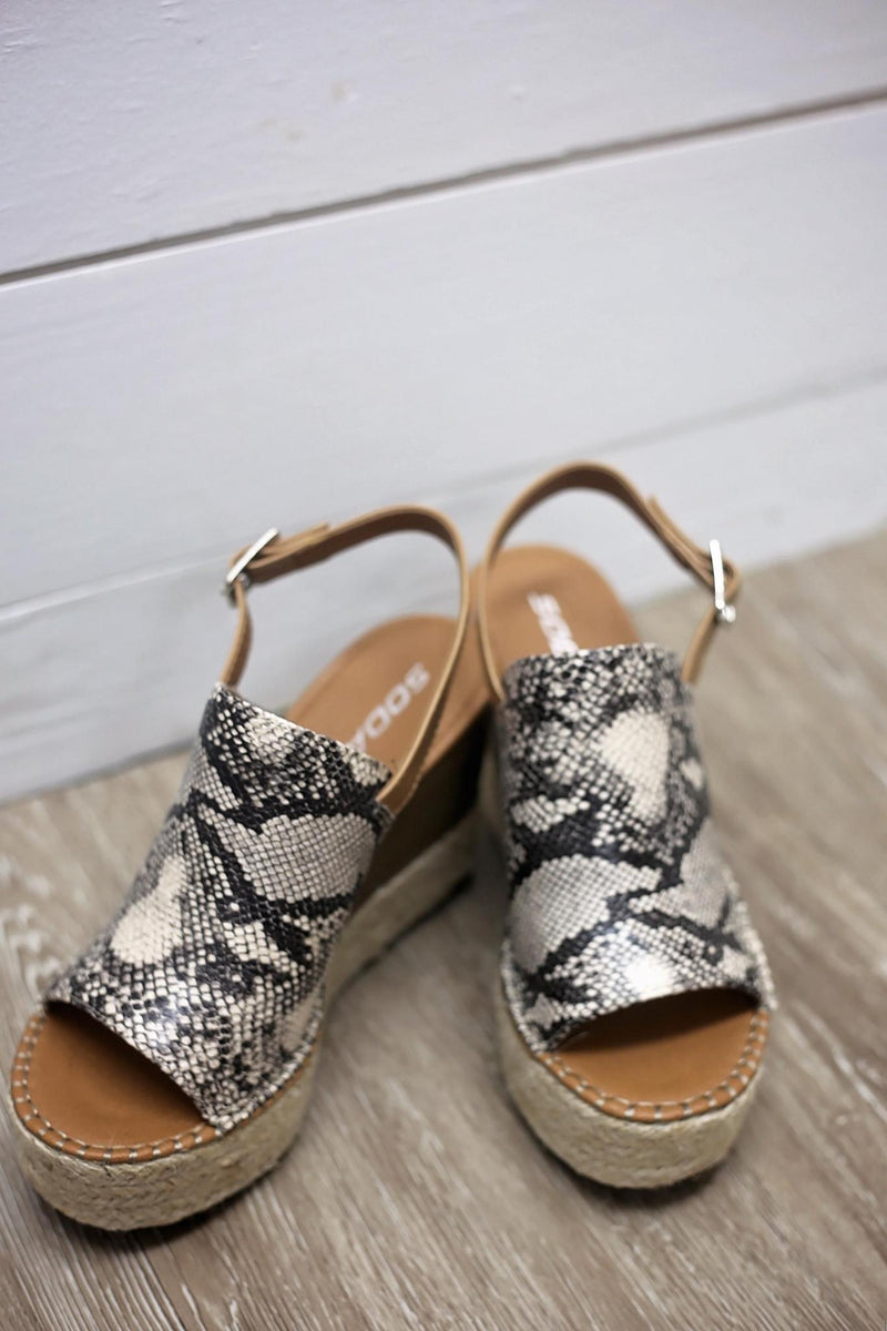 Snakeskin wedges – Southern Traditions