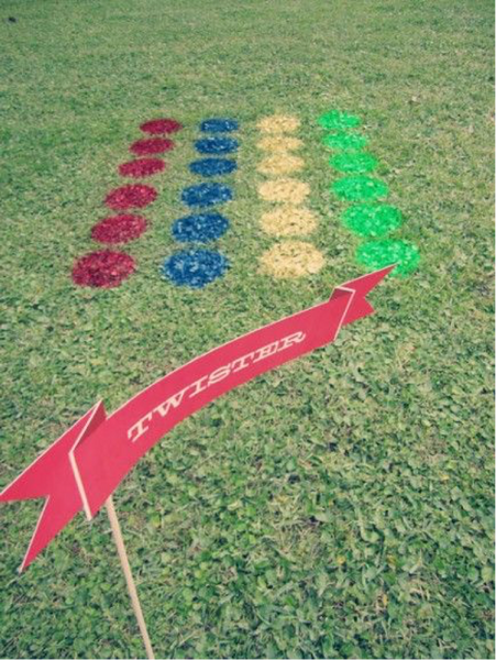 Summer Style Yard Twister Game