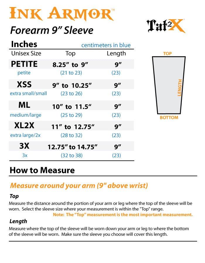 tattoo sizing chartTikTok Search