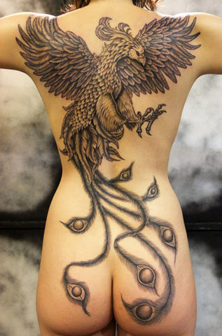 Phoenix Tattoo by The Amazing Andrew Sussman