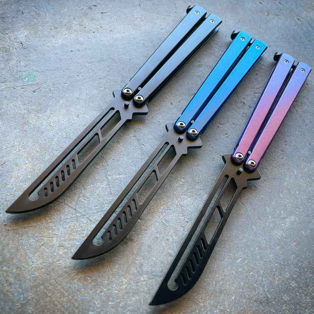 8.75 Fantasy Chain Tactical Balisong Butterfly Knife