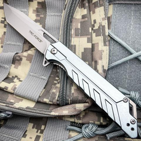 Black Ballistic Switch Blade Pocket Knife - MEGAKNIFE