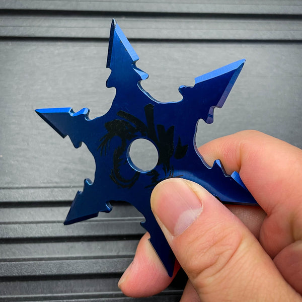 4 Pcs Set Ninja Throwing Stars Anime Shuriken Knife Blade-6G