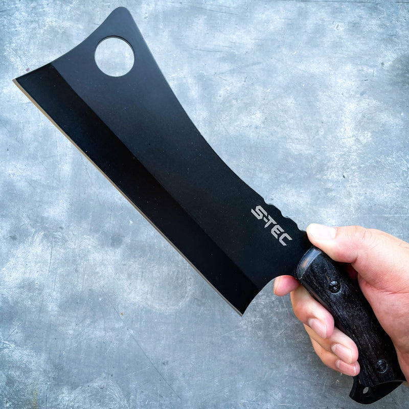  Theexecva Meat Cleaver Knife 8 inch Chopper Butcher