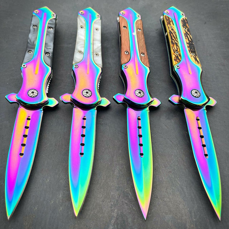 Femme Fatale Ladies Rainbow Knife