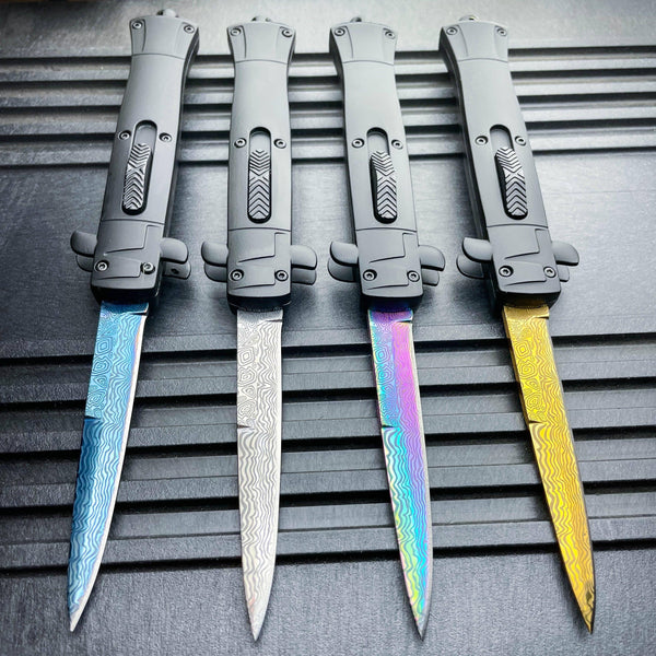 9 OTS Stiletto, 9 OTS stiletto for just 💲1️⃣0️⃣! Lots of style's to  choose from. Get one here 👉 perryknifeworks.com/milano/, By Perry  Knifeworks