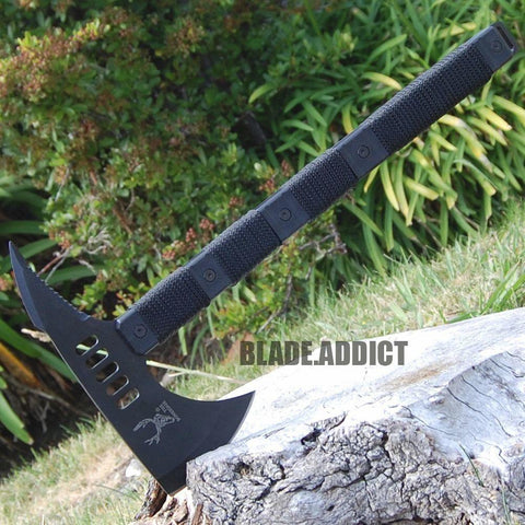 8PC BLACK REAPER TACTICAL KNIFE SET - MEGAKNIFE