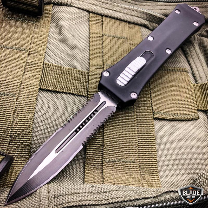 Dual Action Reaper OTF Pocket Knife | BLADE ADDICT