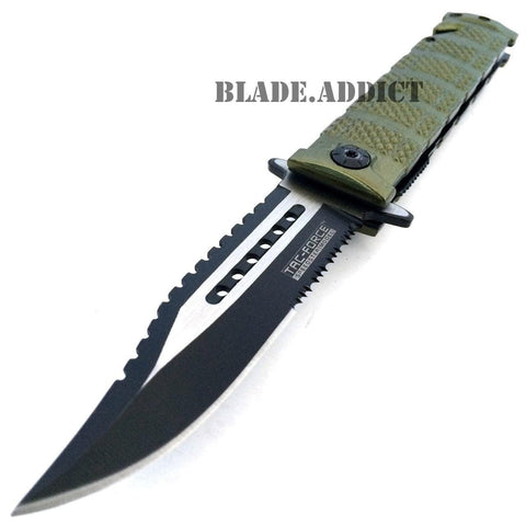 Knuckle Style Tactical Spring Assisted Open Folding Pocket Knife