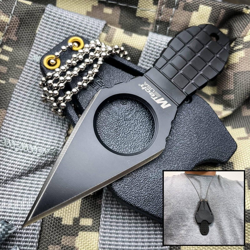 Metal Self Defense Ring Knife Flip Blade - MEGAKNIFE