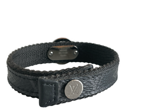 LV Circle Leather Bracelet