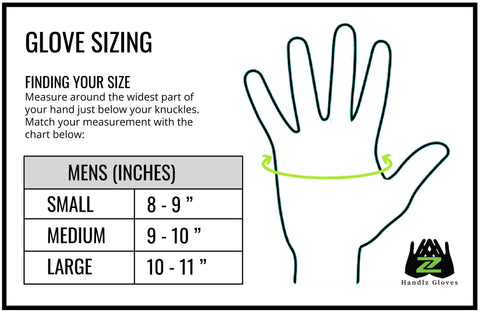 Rubber Glove Size Chart