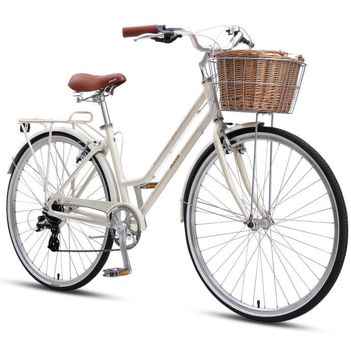 womens hybrid bike with basket