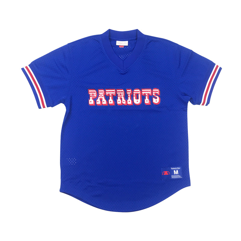 mitchell and ness patriots jersey