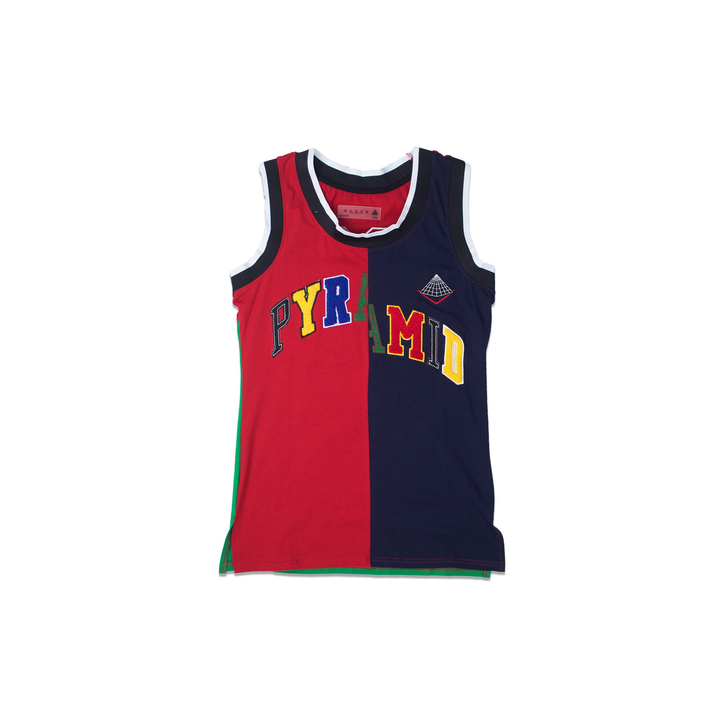 black pyramid basketball jersey