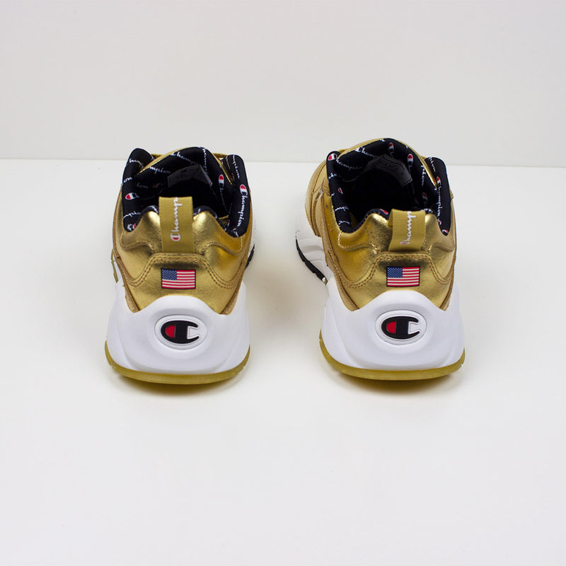 Champion Men's 93 Metallic Gold Sneakers – Premier VII