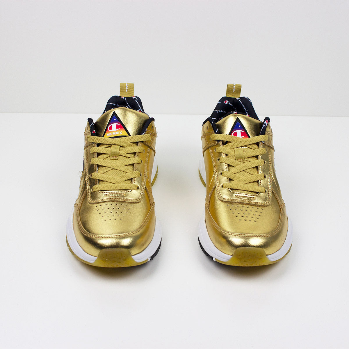 Champion Men's 93 Eighteen Metallic Gold Sneakers – Premier VII