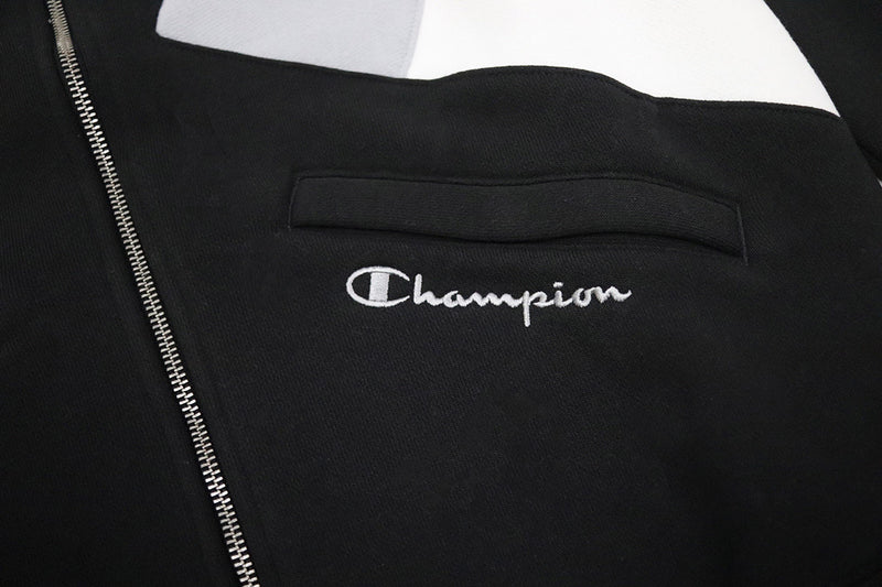 champion reverse weave colour block track top