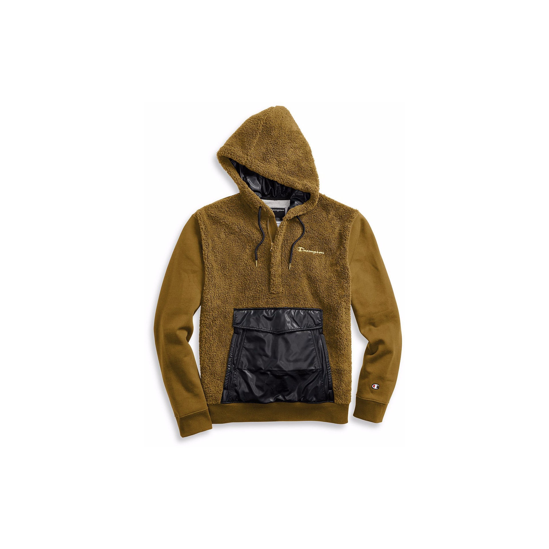 champion jacket mens gold