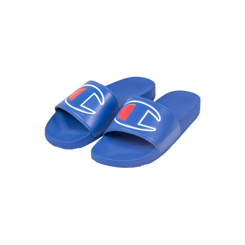 baby blue champion slides