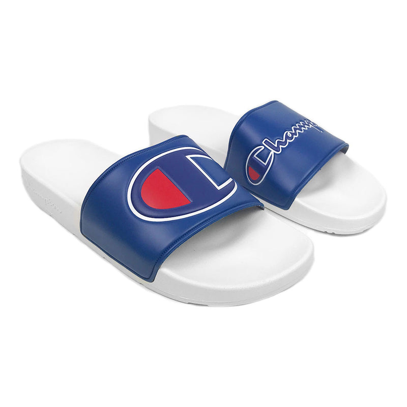 champion monogram slide sandal