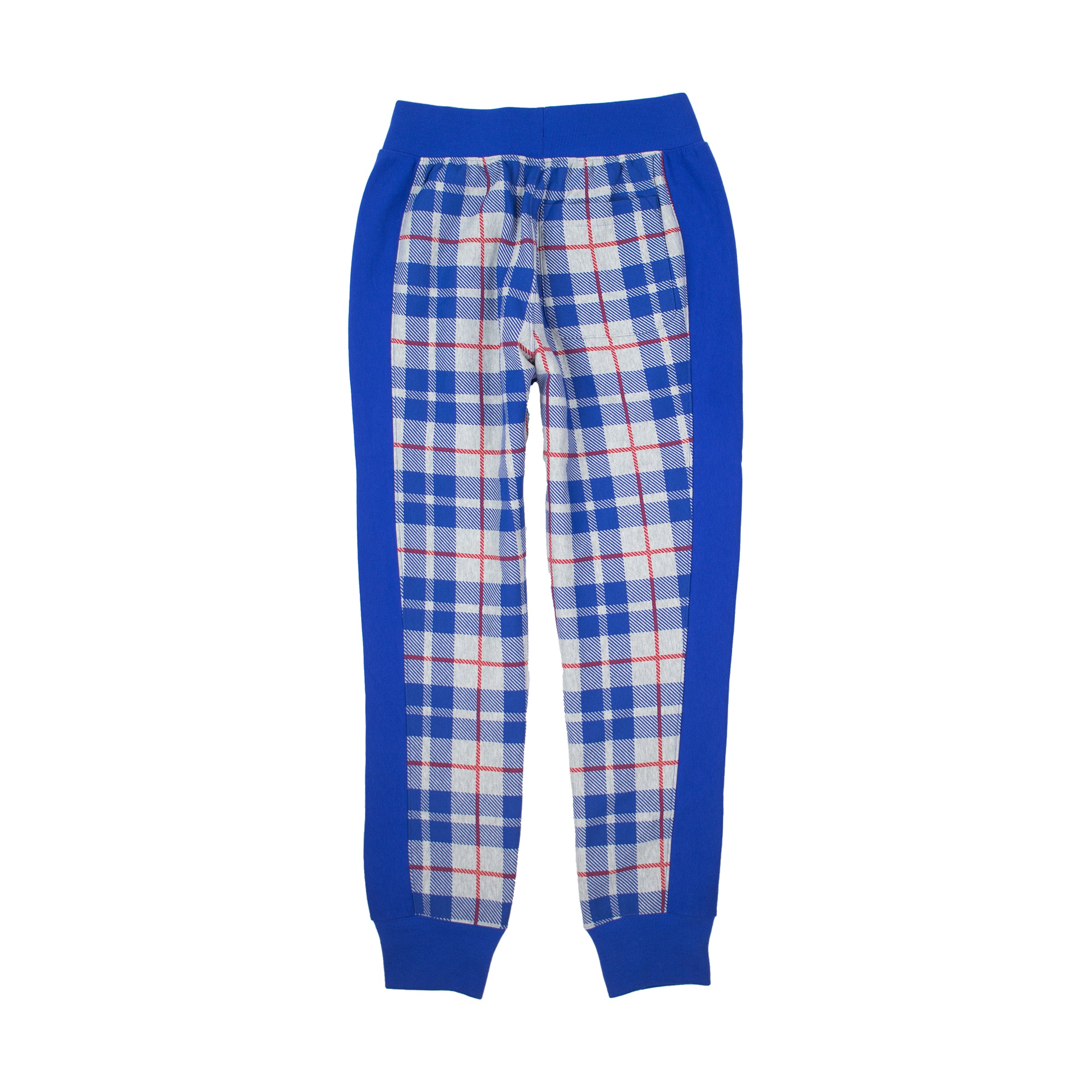 champion plaid reverse weave jogger pant