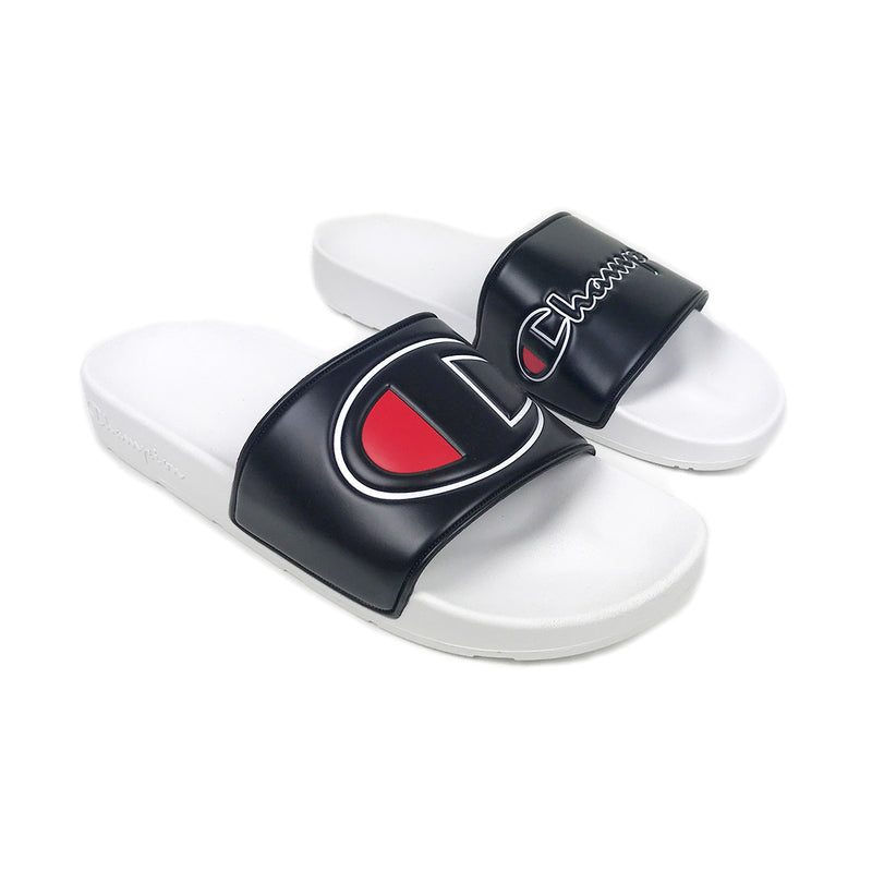 champion monogram slide sandal