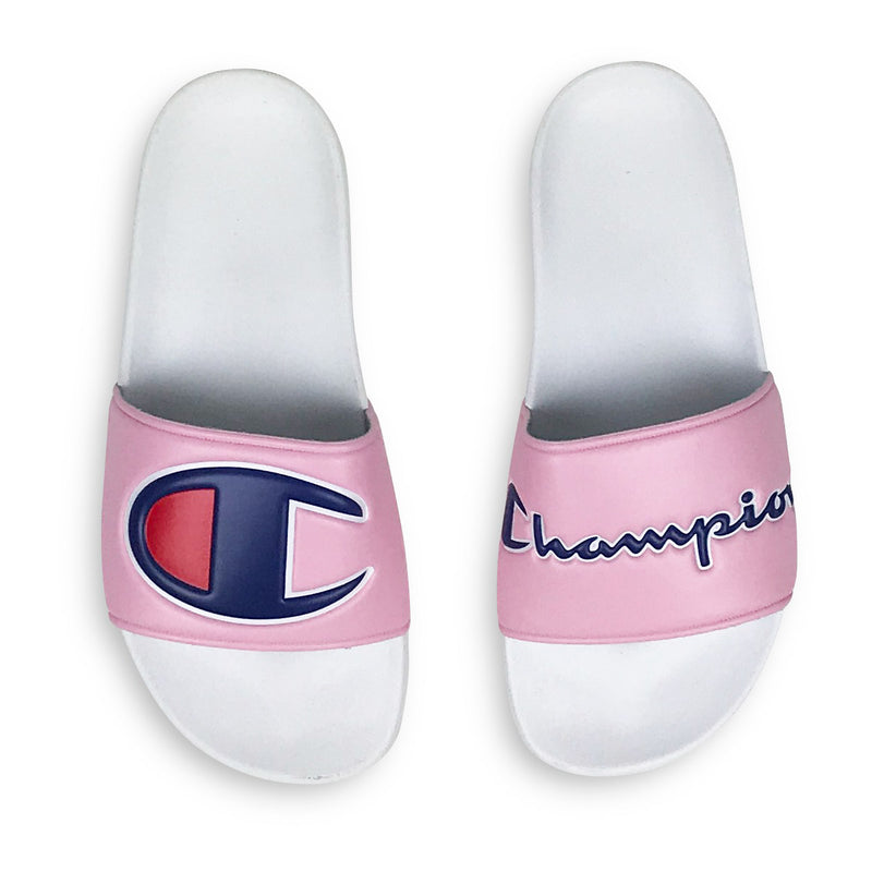 champion monogram slide sandal