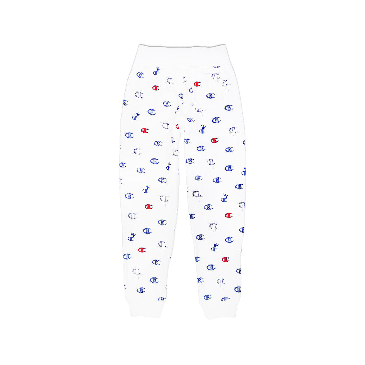 champion all over print joggers black