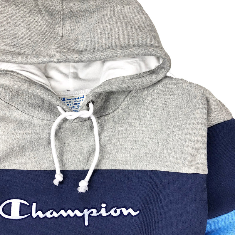 womens navy champion hoodie