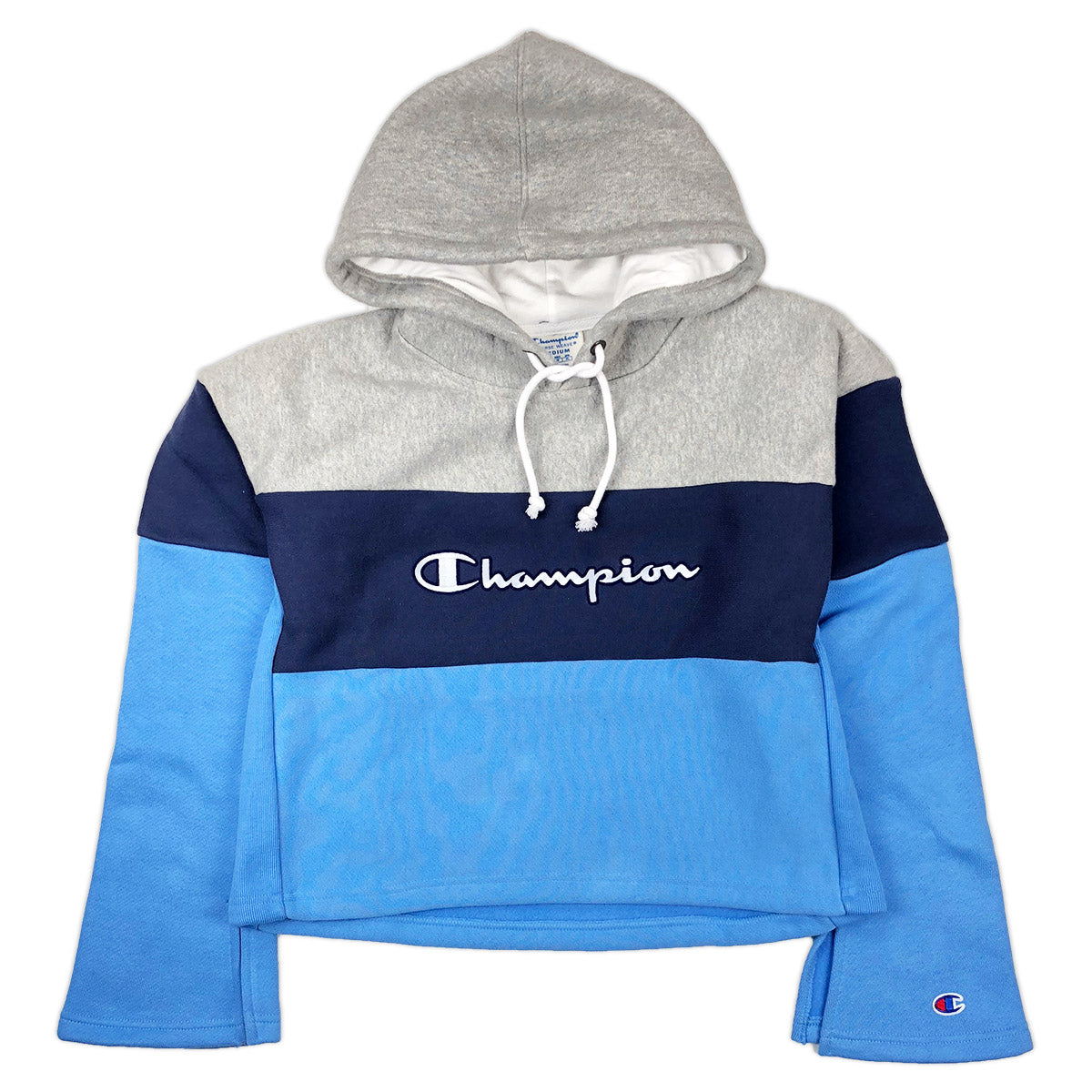 champion colorblock reverse weave hoodie