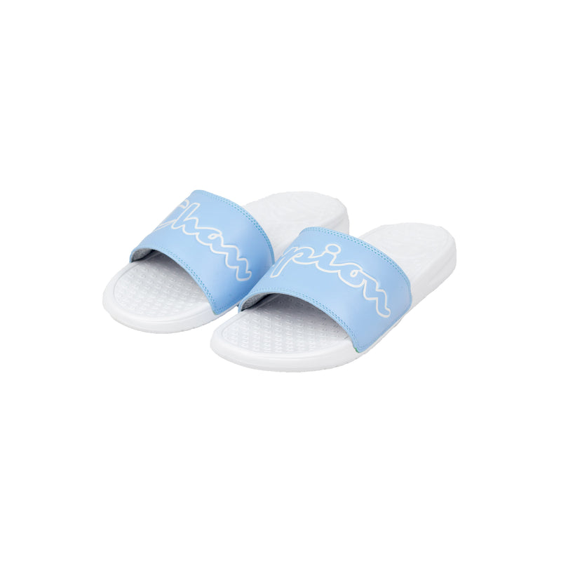 champion slides light blue