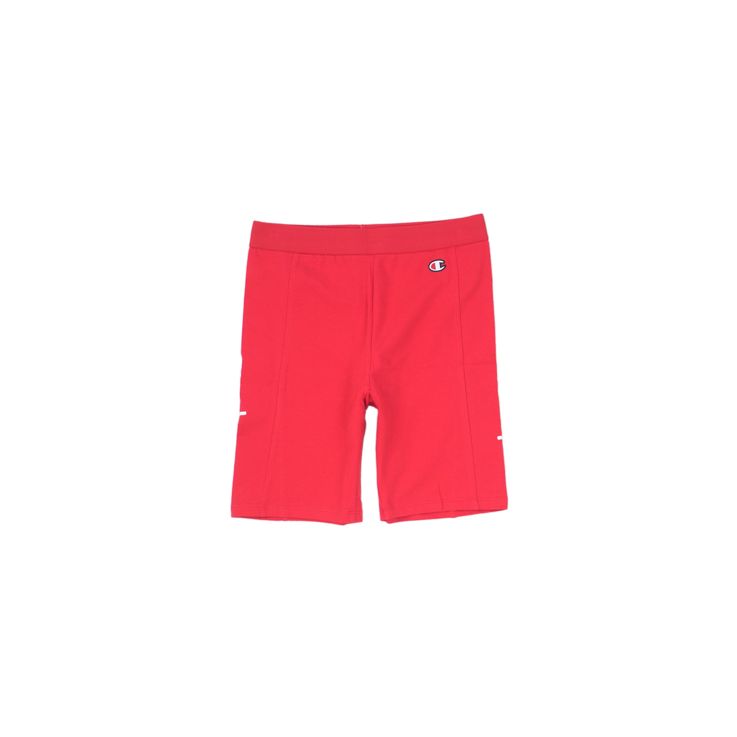 red champion biker shorts