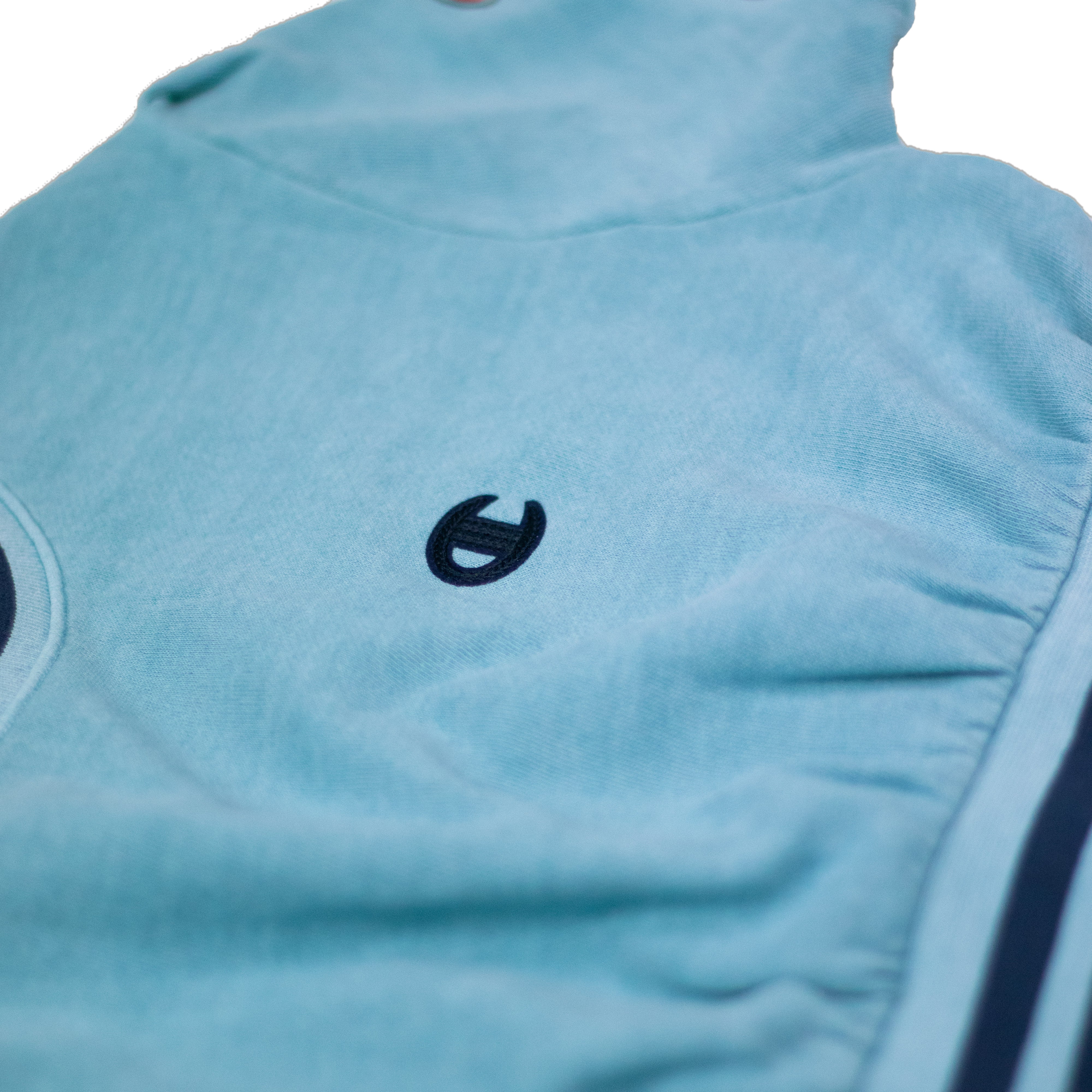 cornflower teal champion sweatshirt