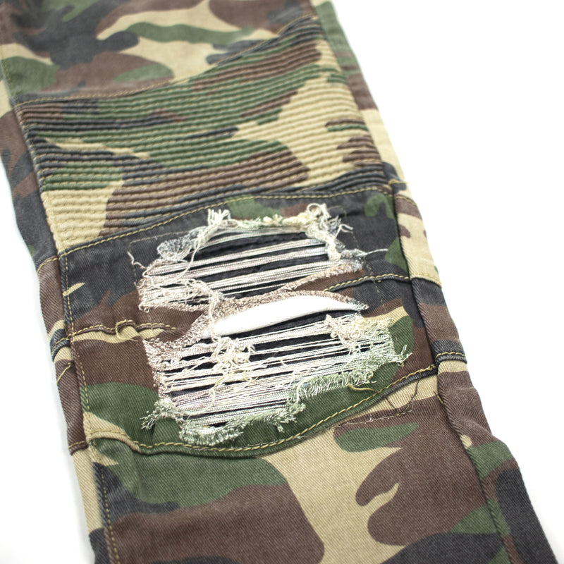 camo moto jeans mens