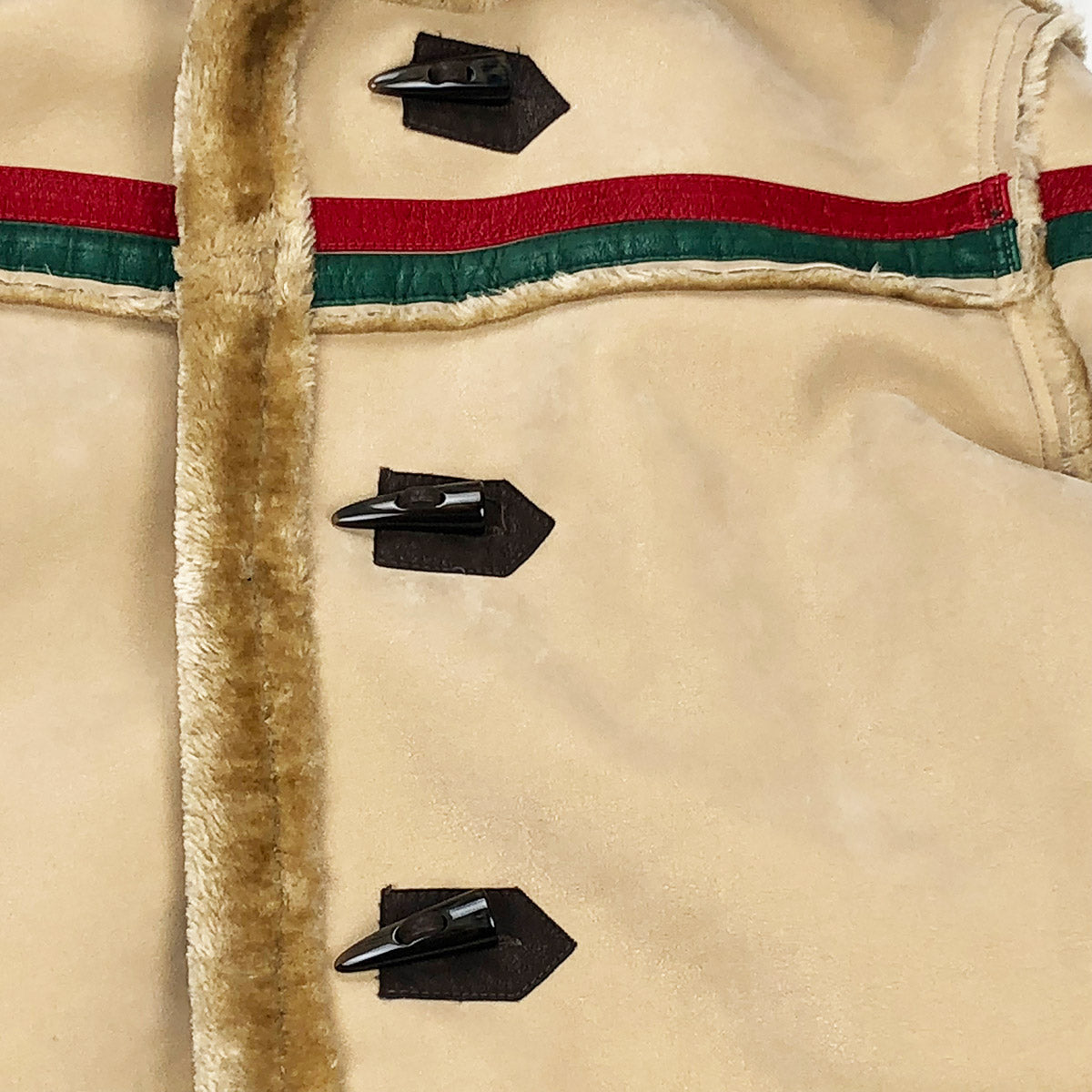 jordan craig tuscany striped shearling jacket