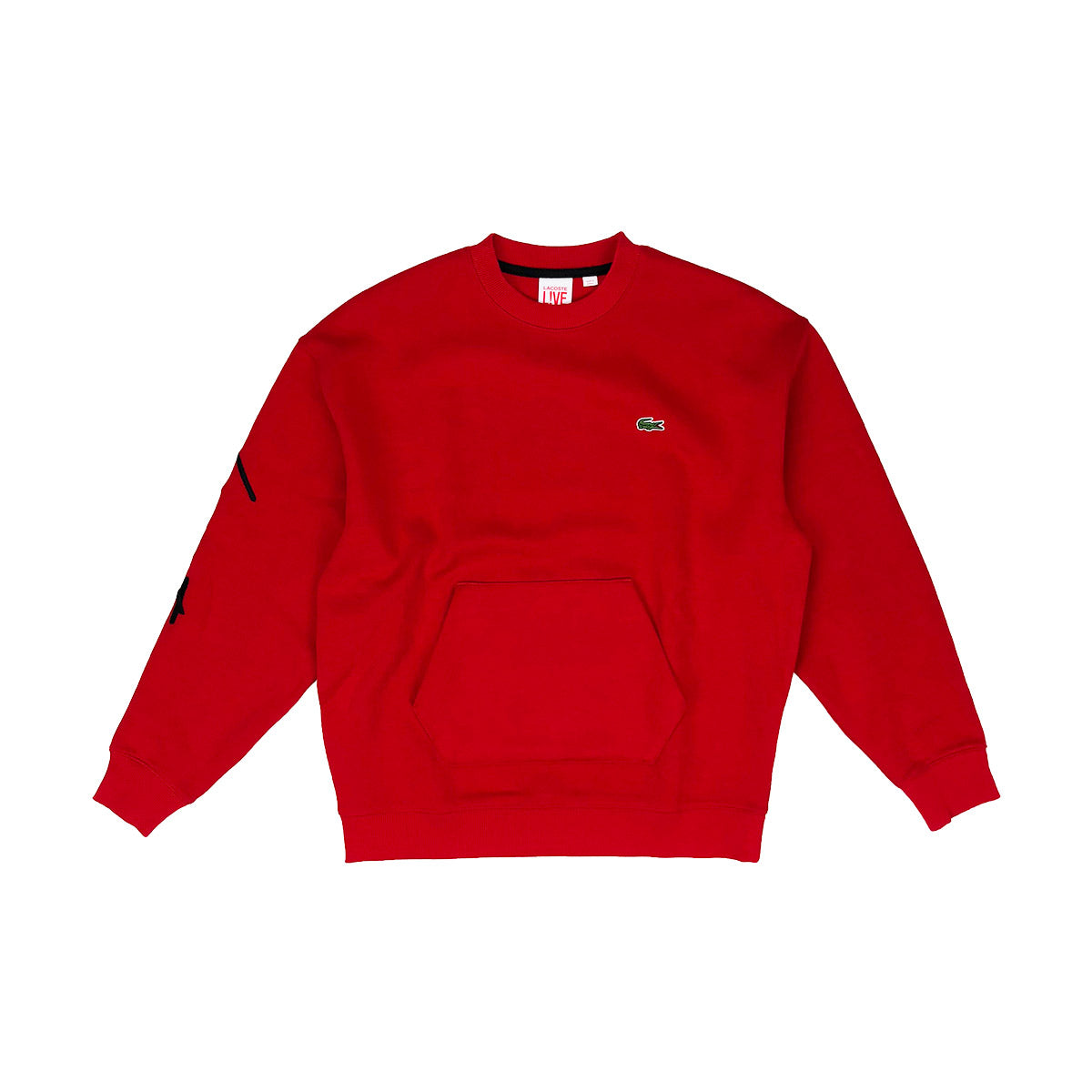 Lacoste Live Men's Crew Neck Embroidered Fleece Sweatshirt – Premier VII