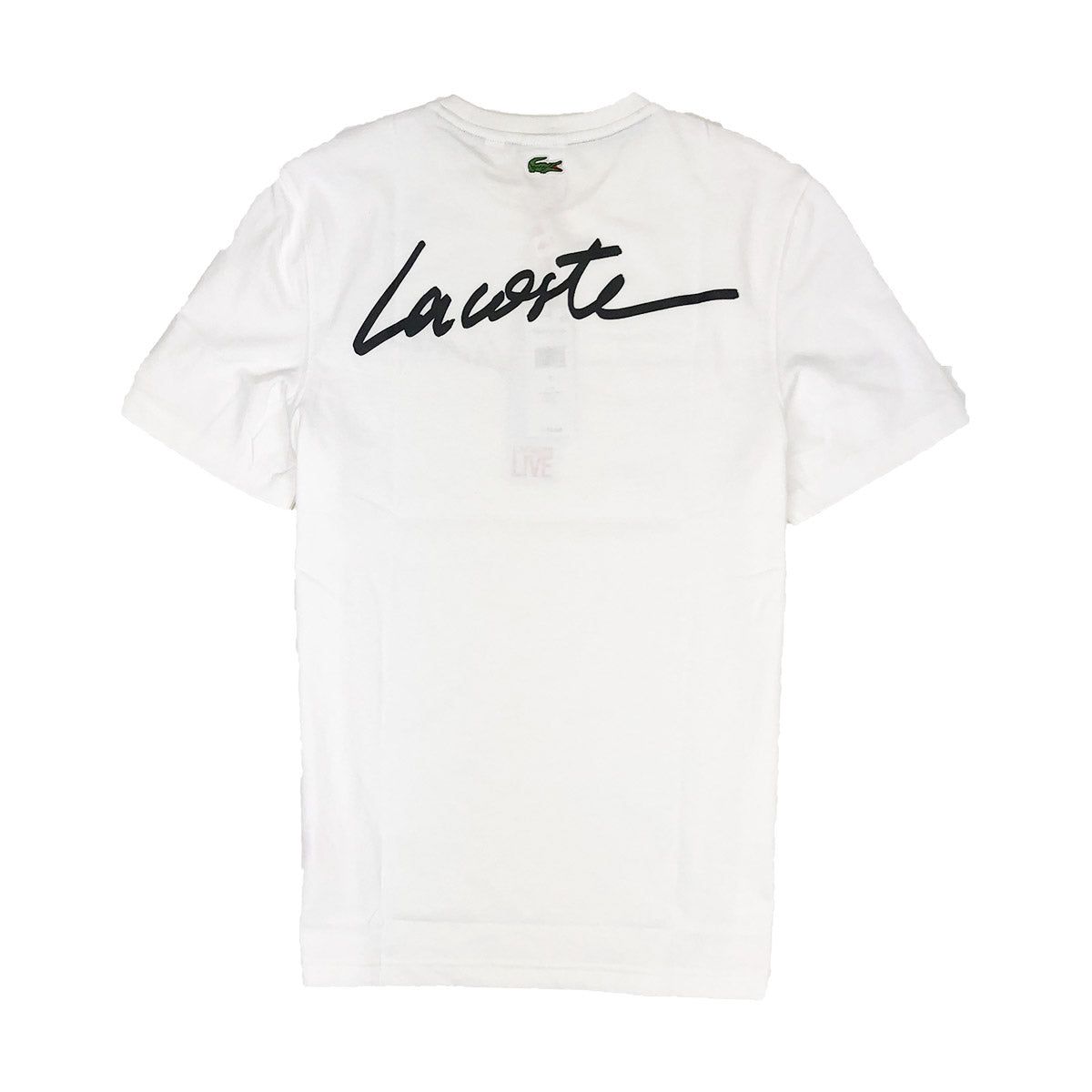 lacoste signature t shirt