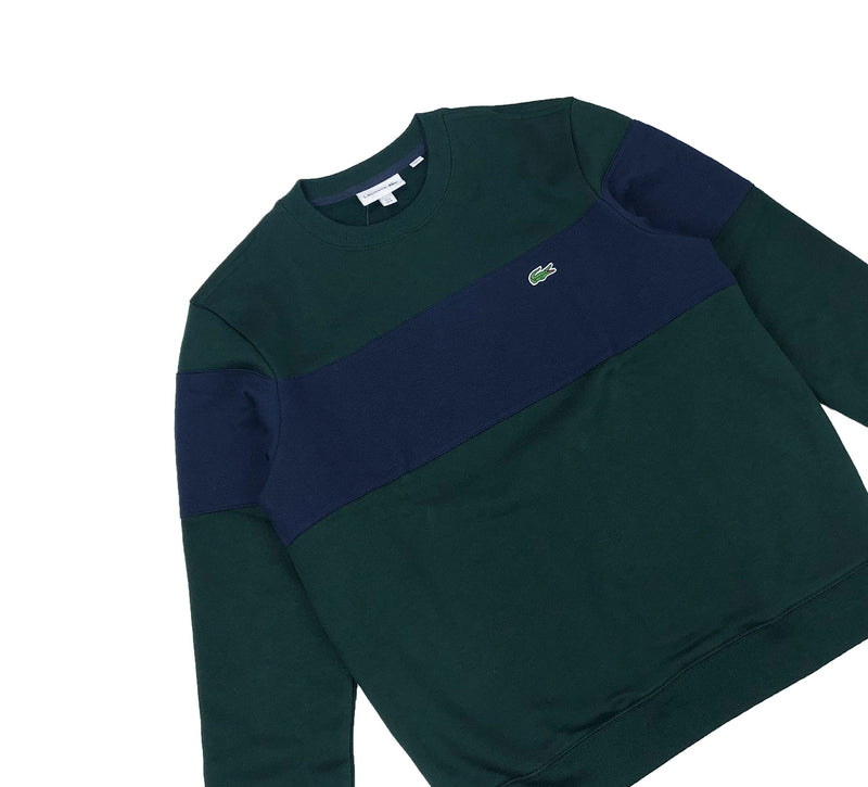 lacoste color block sweater