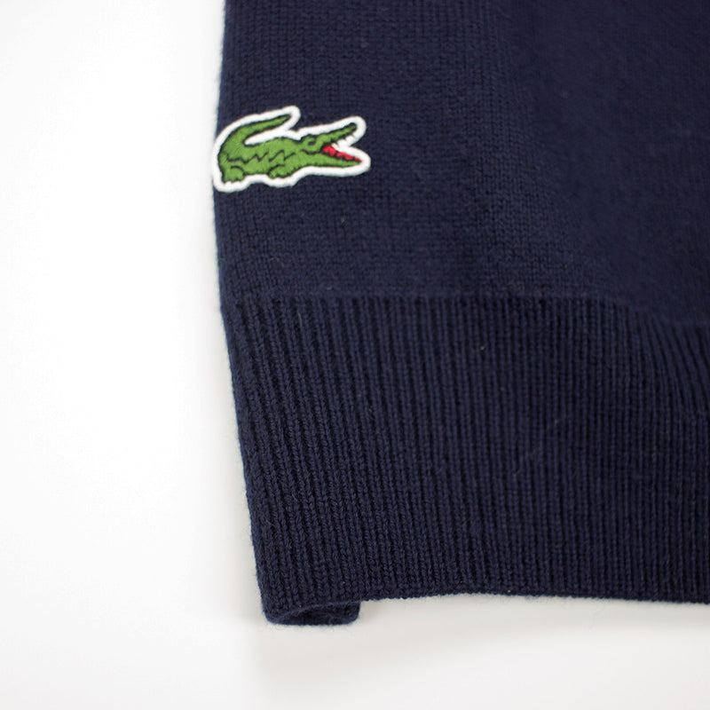 men's crew neck disney mickey embroidery interlock sweater