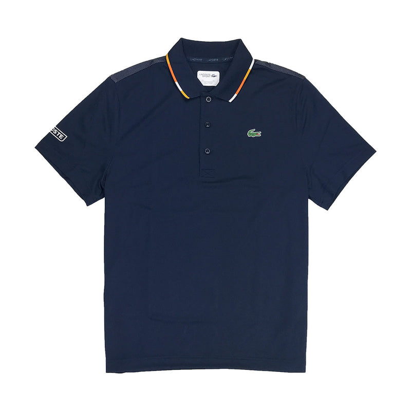 lacoste polo navy blue