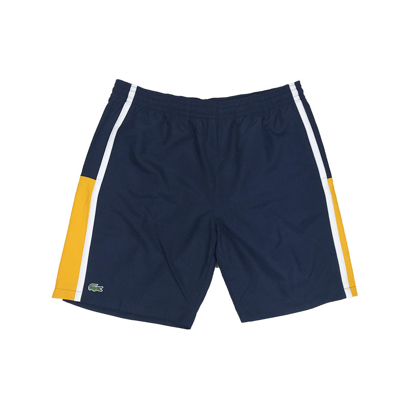 navy lacoste shorts