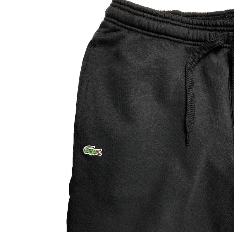 lacoste track pants black