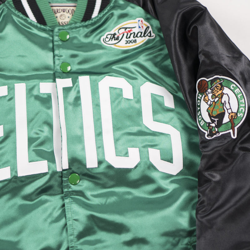 boston celtics jacket mitchell and ness