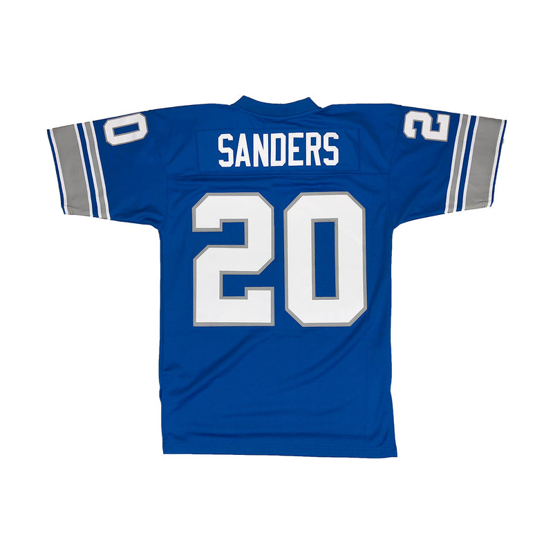 barry sanders stitched jersey