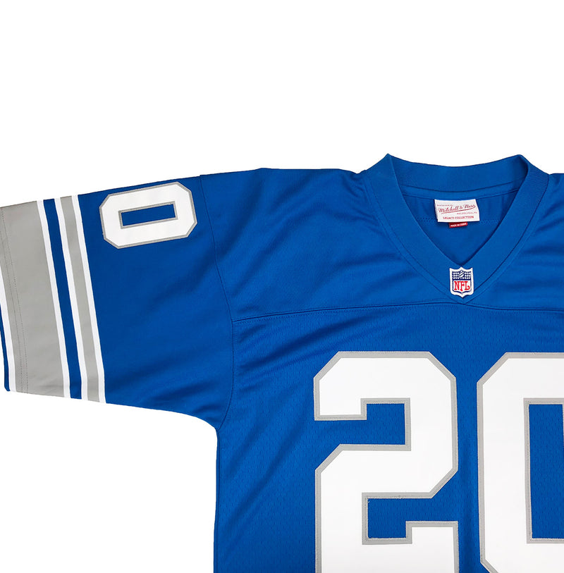 barry sanders throwback jersey mitchell ness