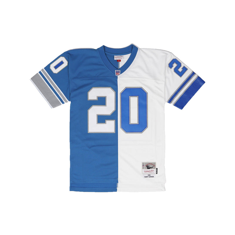 mitchell and ness barry sanders throwback jersey